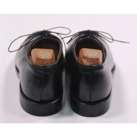 Allen Edmonds Delray Black Aplit Toe Leather Oxford Dress Shoes 9 A New! - Picture 6 of 12